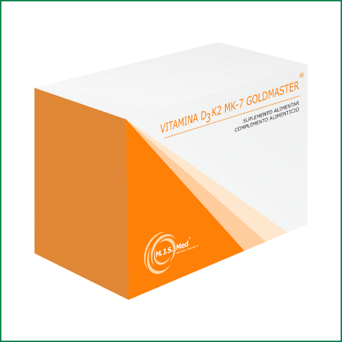 VITAMINA D3 K2 MK-7 GOLDMASTER® (60 cápsulas moles)